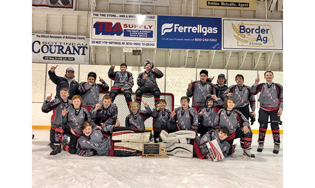 Congratulations Mandan Peewee B on winning the State Championship!